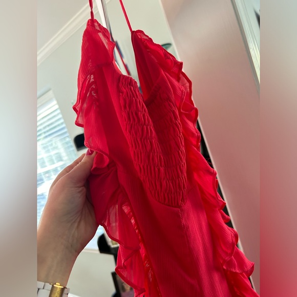 TUCKERNUCK Endless Rose strappy chiffon ruffled dress - Picture 9 of 13